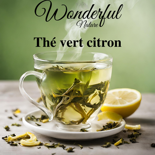 Thé vert au citron - Wonderful Nature