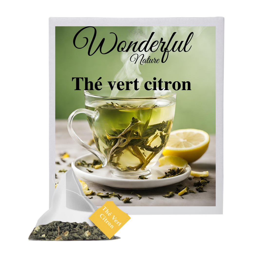 Thé vert au citron - Wonderful Nature