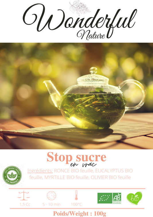 Stop sugar herbal tea